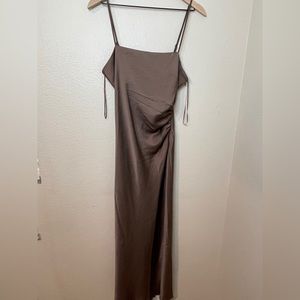 NWT House of Harlow satin gown.